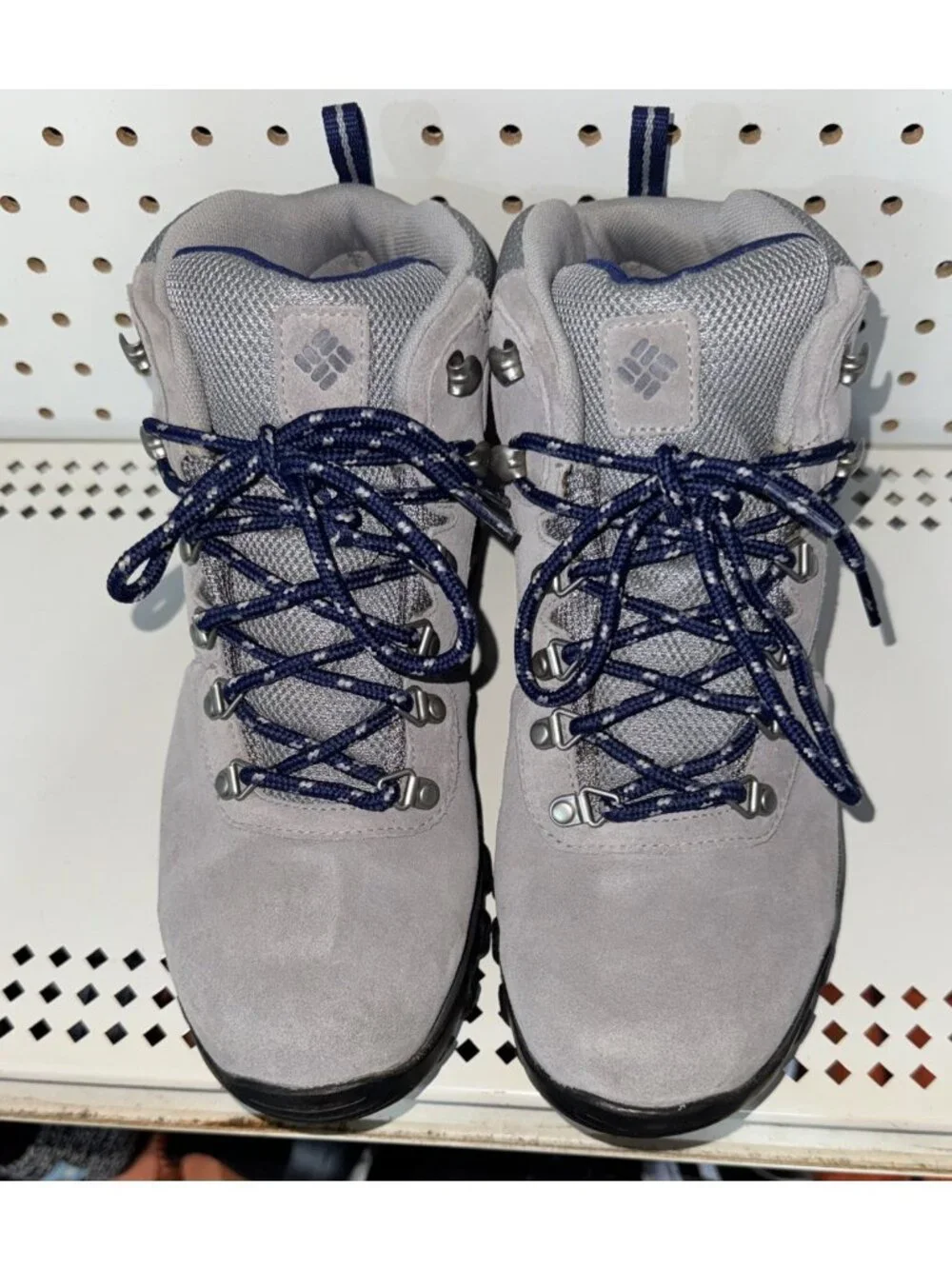 Columbia Newton Ridge Plus II Mens Athletic WP Hiking Trail Boots Size 9 Gray
